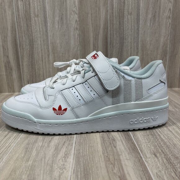 Adidas Originals Forum Low Cloud White Blue Red Sneakers Retro HQ4537 Men\'s 11.5 main image 7